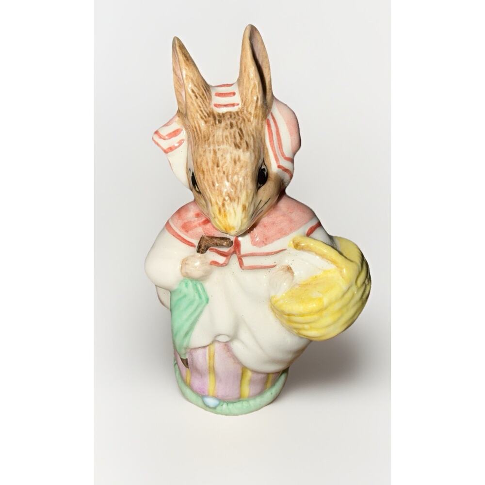 Beswick Beatrix Potter Royal Albert Mrs. Bunny Figurine England Vintage Ceramic
